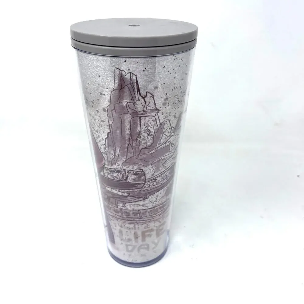Starbucks Star Wars Acrylic Tumbler Chewbacca 24oz Disney Parks‎ - needs straw